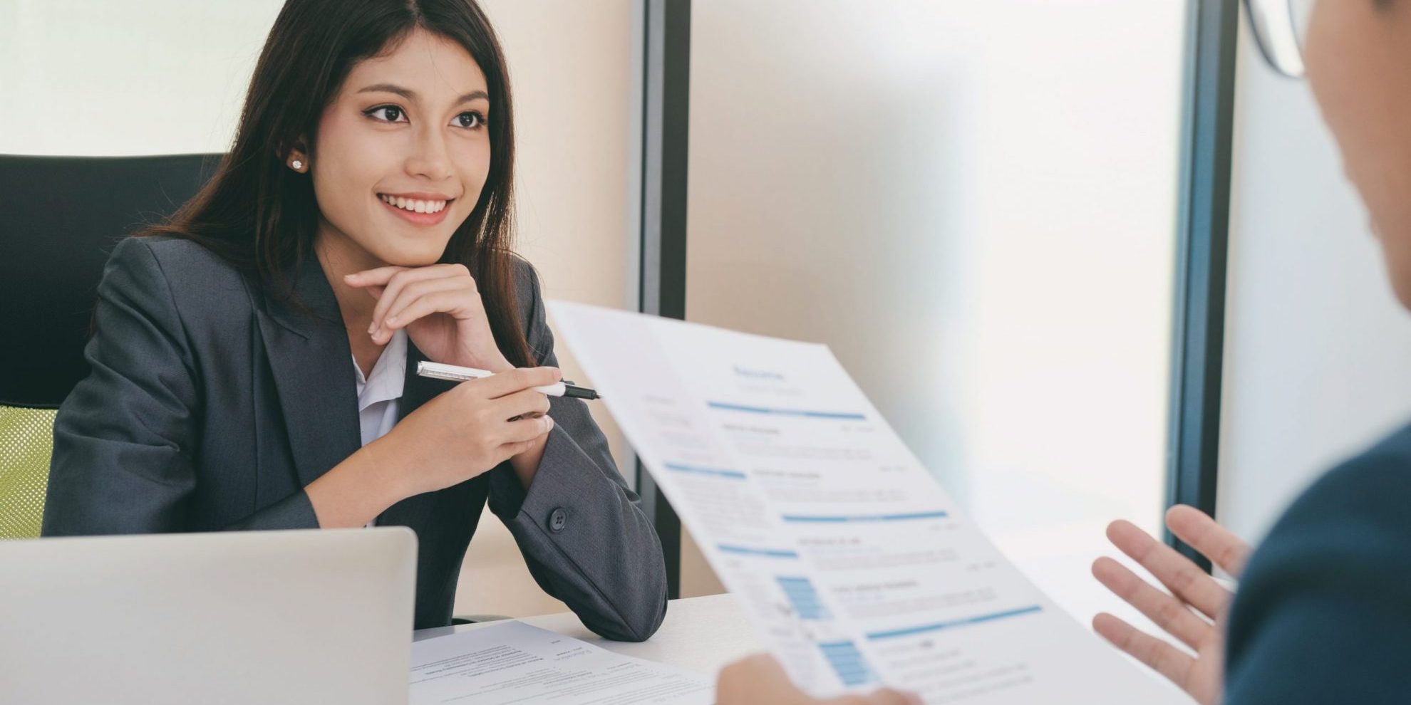 Business situation, job interview concept. How to Reduce Bias in Your Hiring Process