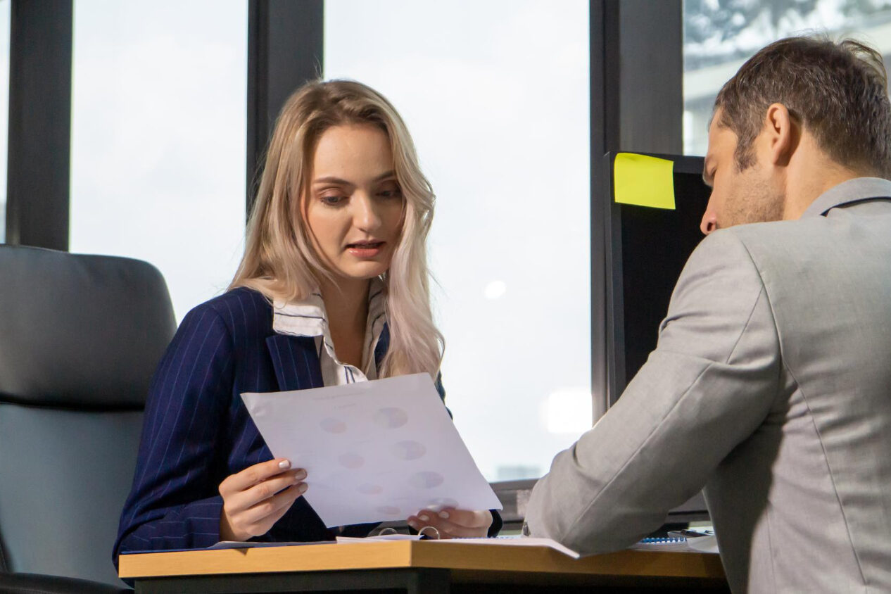 7875798 HR manager handling a candidate background check dispute