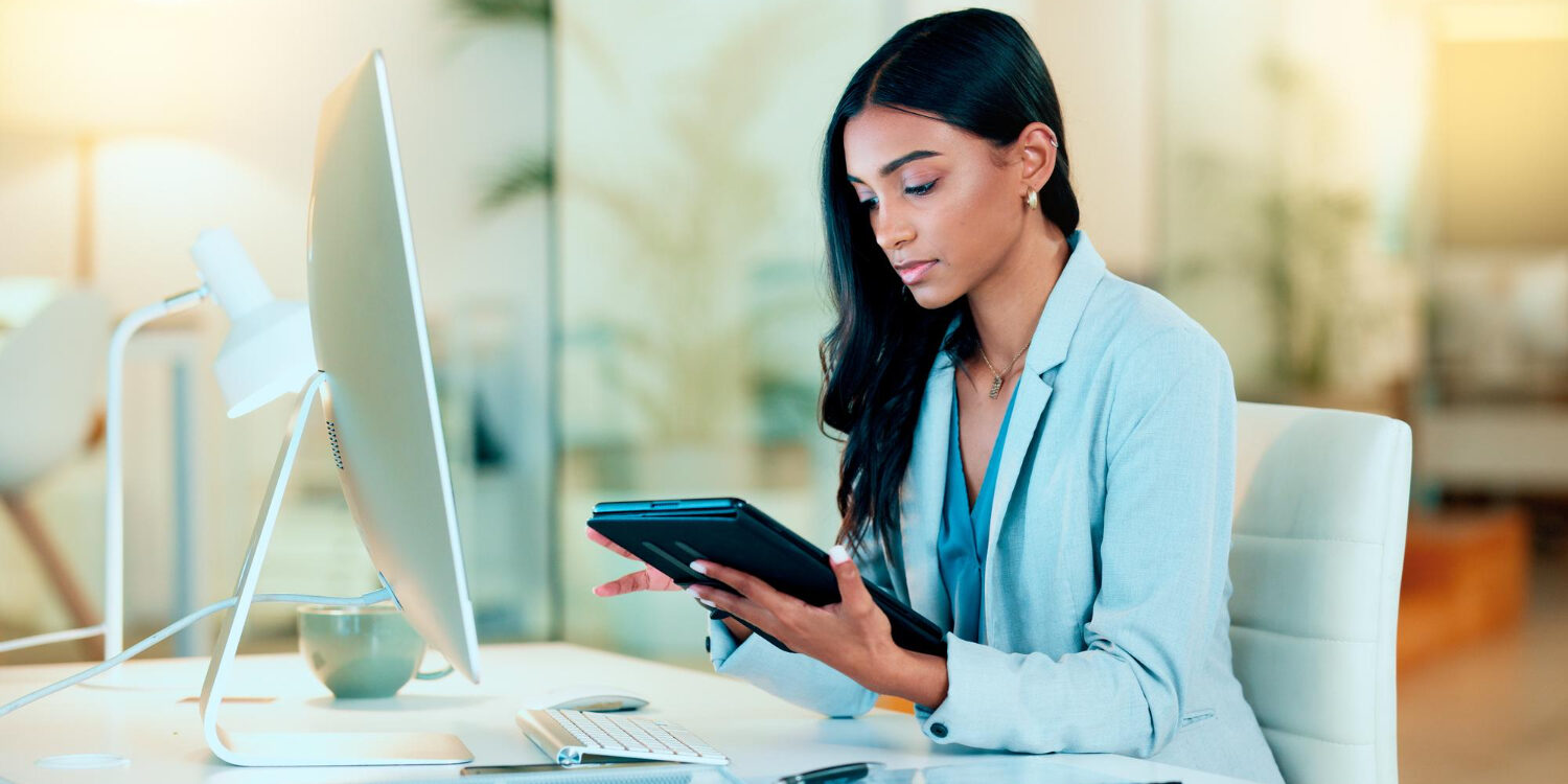 background check turnaround process in HR office reviewing candidate data