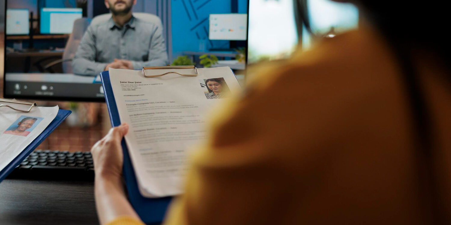 employment verification services reviewing candidate work history