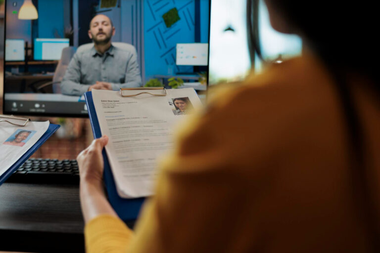 employment verification services reviewing candidate work history