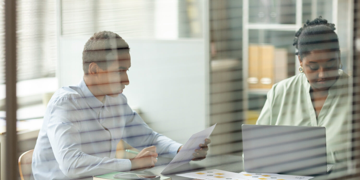 background screening startups process in modern office