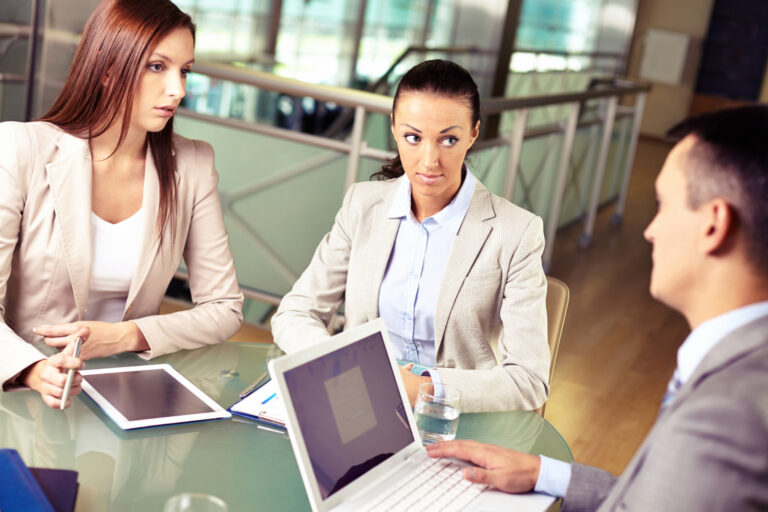 HR team building a risk-based screening program for different job roles